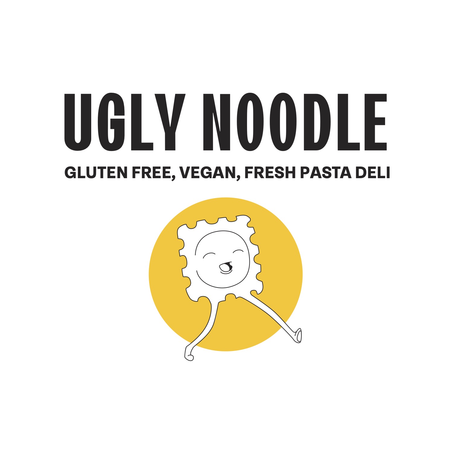 Ugly Noodle Logo for Web and Digital